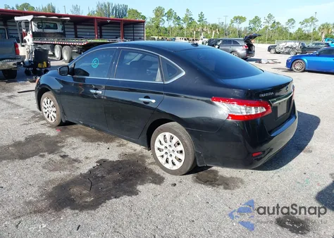 2015 Nissan Sentra S/Sv/Sr/Sl from USA, damaged, VIN 3N1AB7AP8FY259470